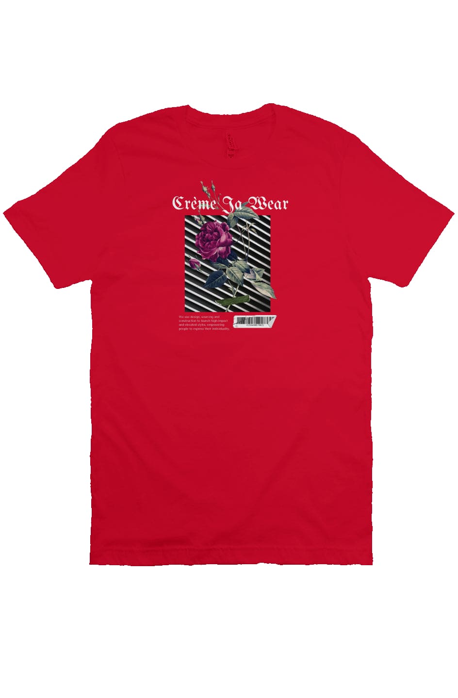 Black Roses Creme Tee