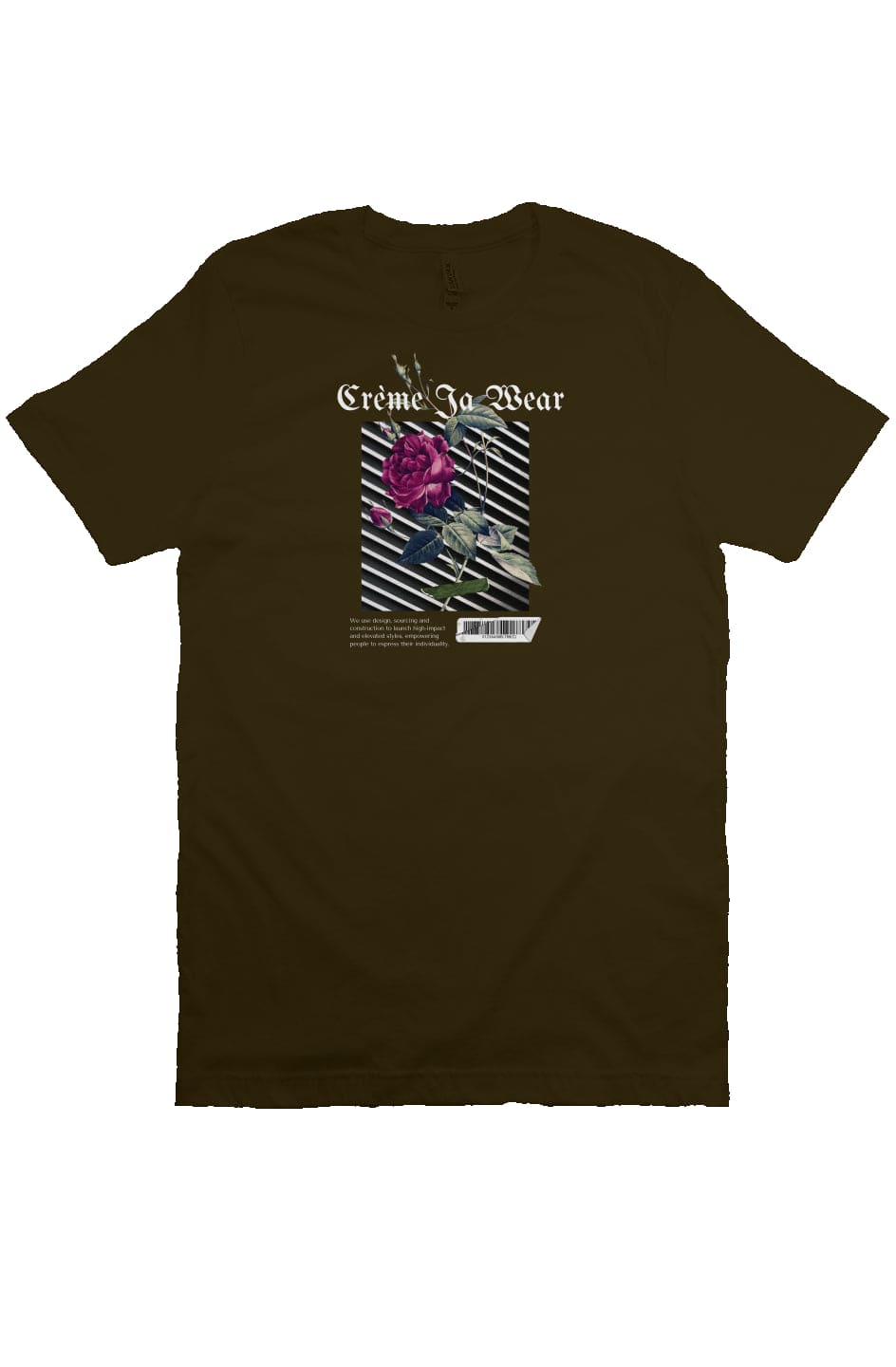Black Roses Creme Tee