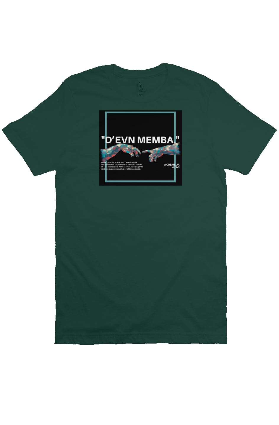 "D'even Memba" Creme Tee