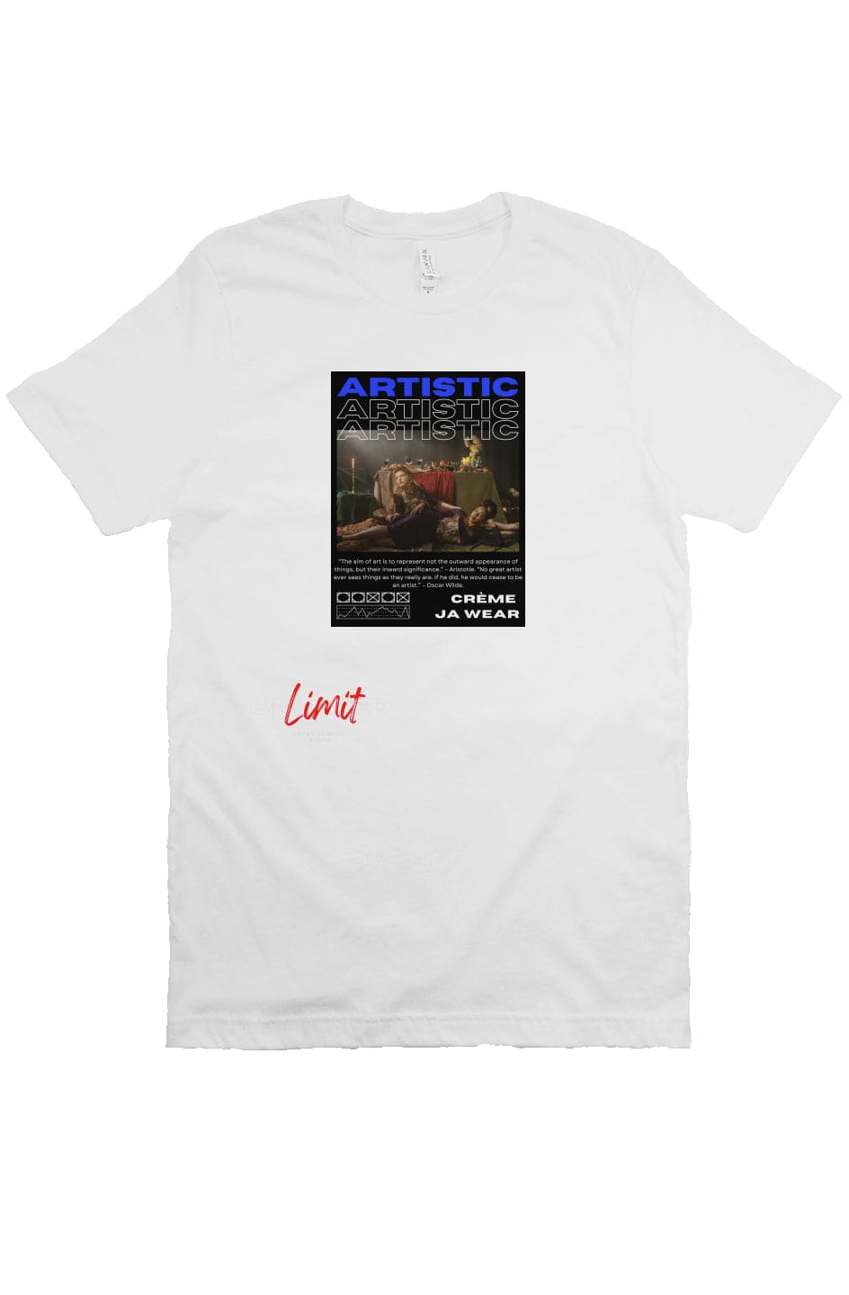 Crème Typography Pop Culture Tee