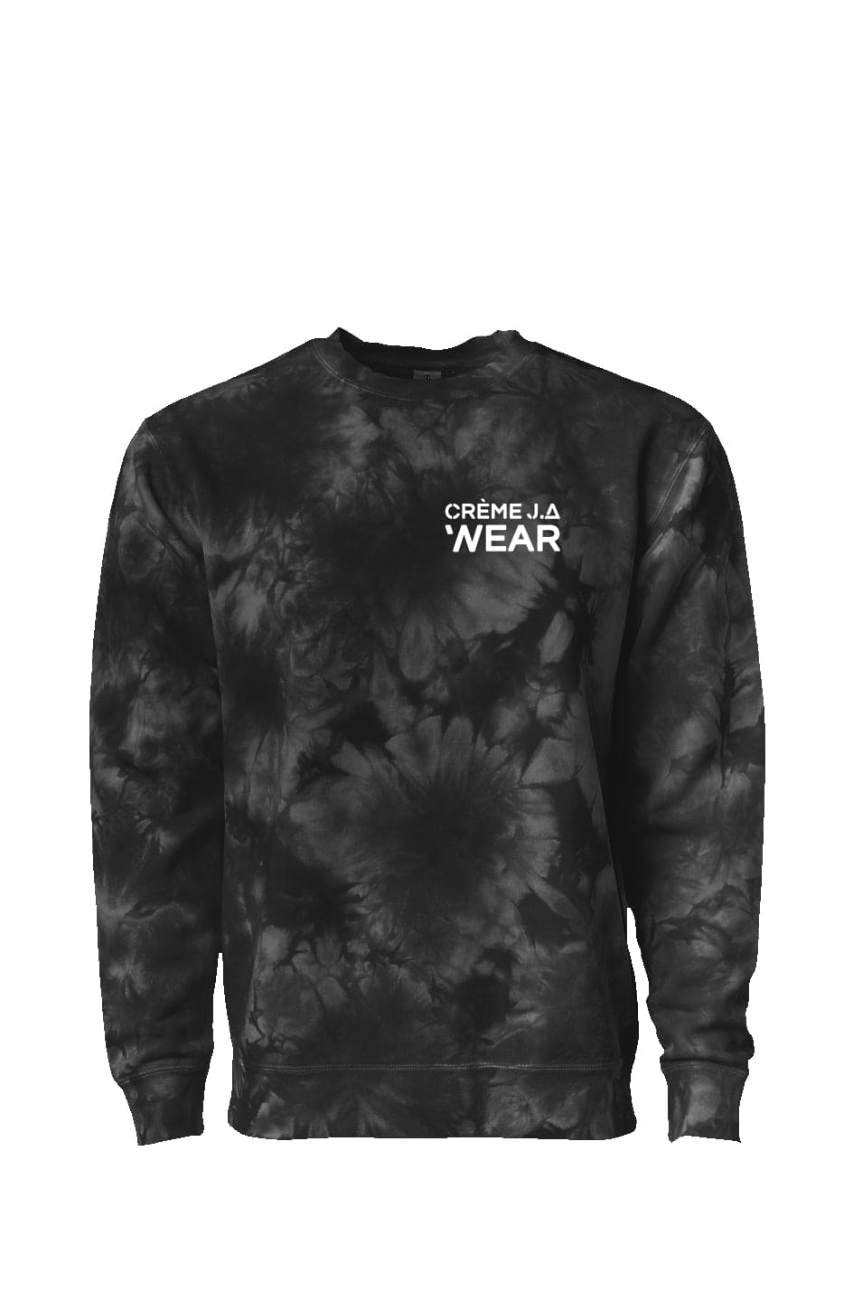 Stone washed Crème Ja Sweatshirt Embroidery**