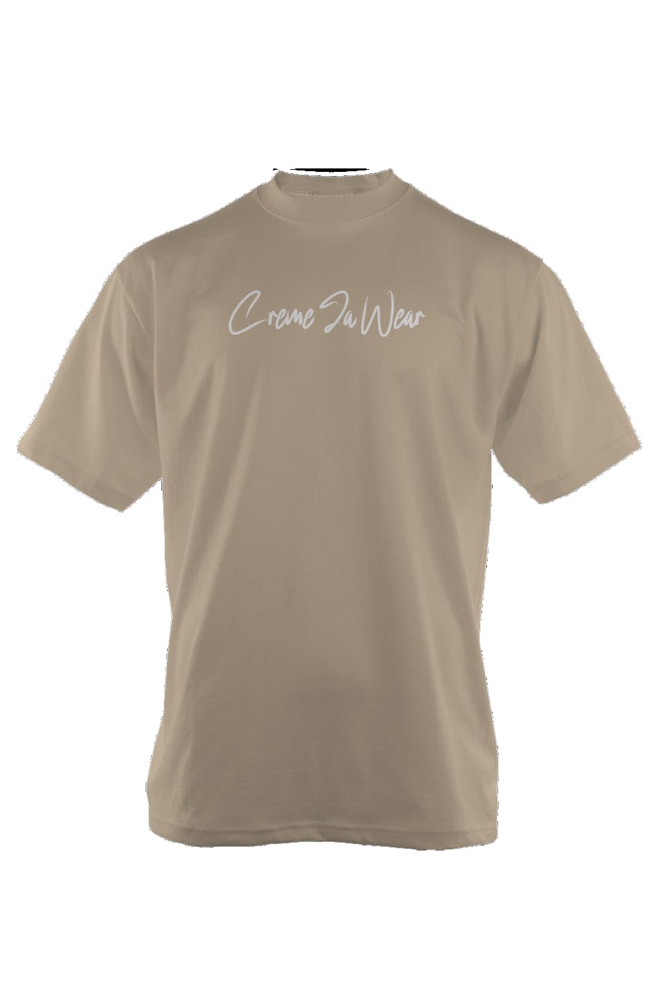 Crème Ja Wear Oversized Hip T Shirt
