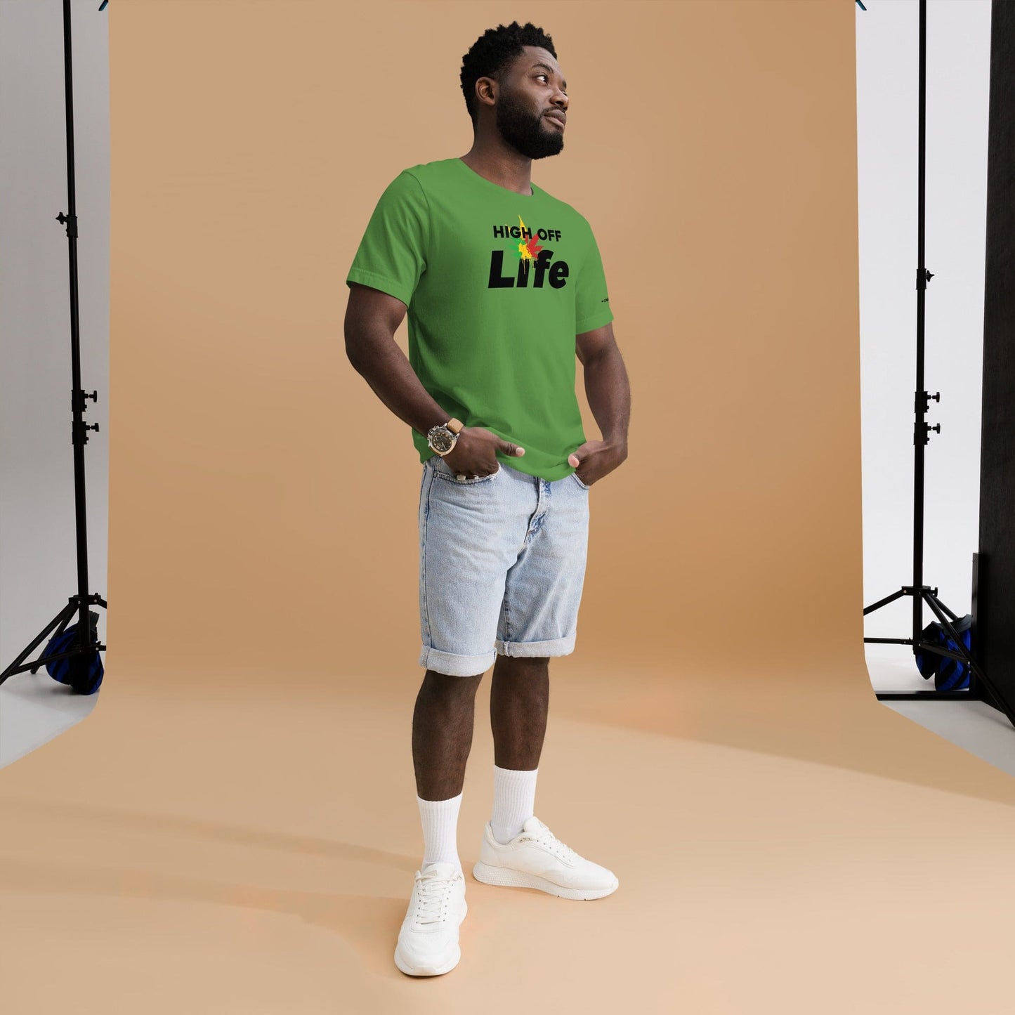 Crème Ja T-shirt unisexe « HOL »