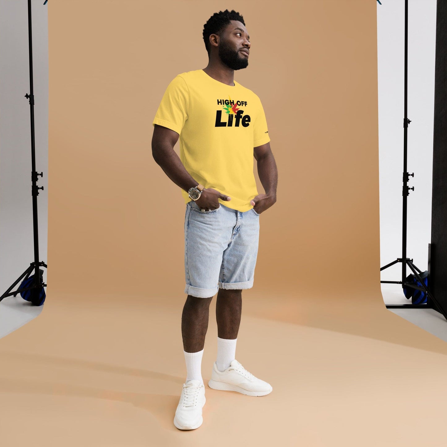 Crème Ja T-shirt unisexe « HOL »