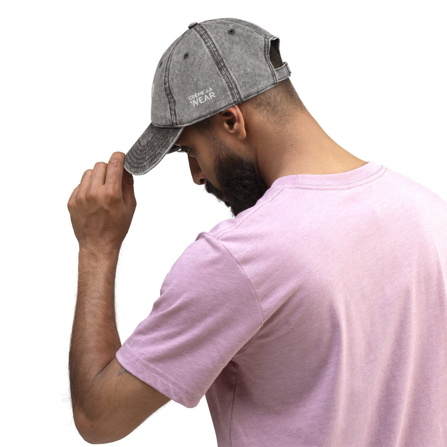 Vintage Cotton Twill Crème Cap