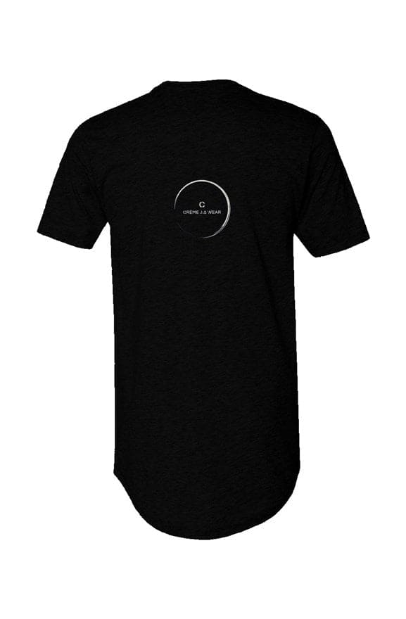 Long Body Short Sleeve Crew