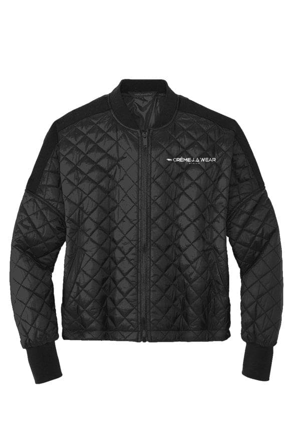 Crème Ja Womens Boxy Quilted Jacket
