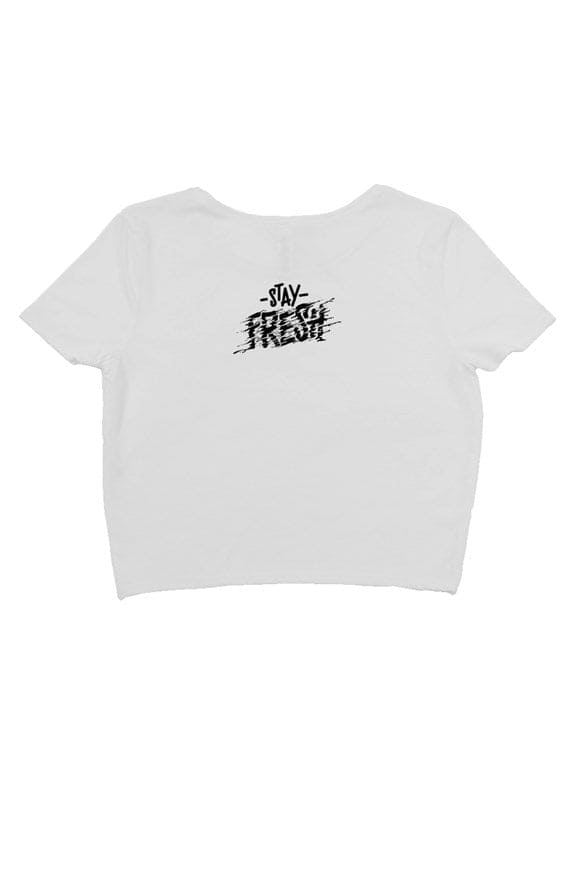 Crème crop top