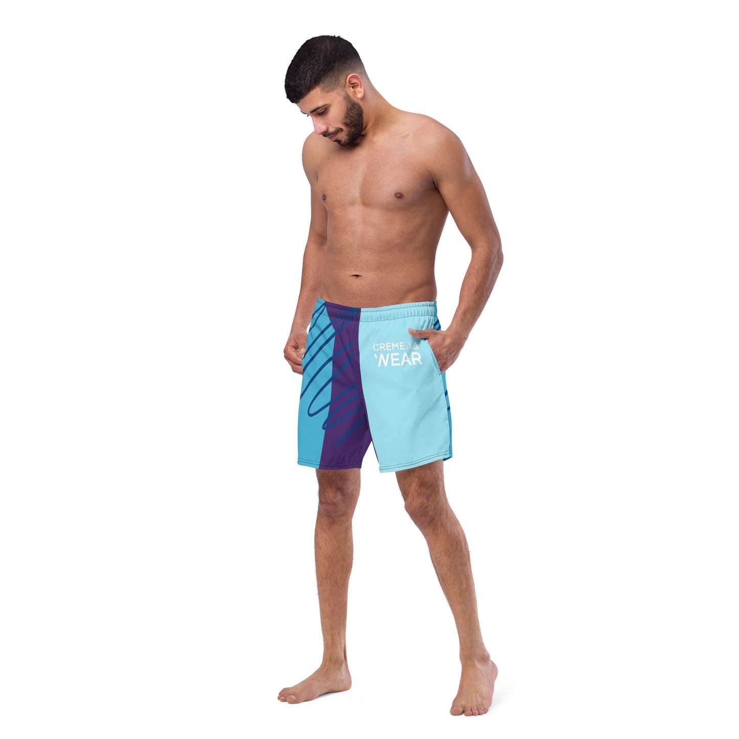 CJW Men's swim trunks