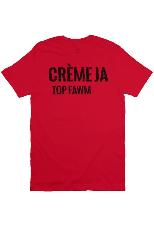 Crème Ja Roja "Top Fawm" Tee