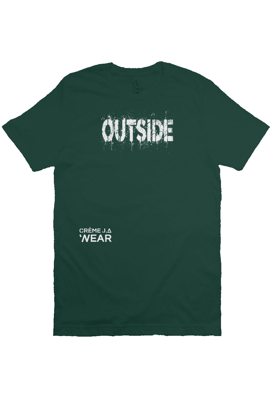 Bella Canvas Creme Ja "Outside" Tee