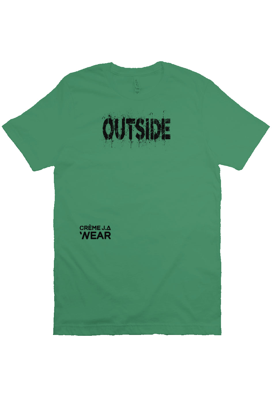 Bella Canvas Creme Ja "Outside" Tee