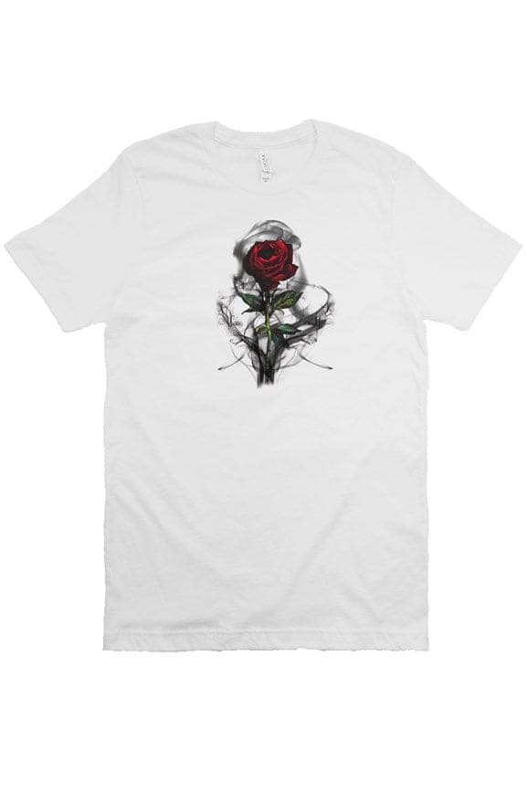 Smoking Roses Crème Ja T-Shirt