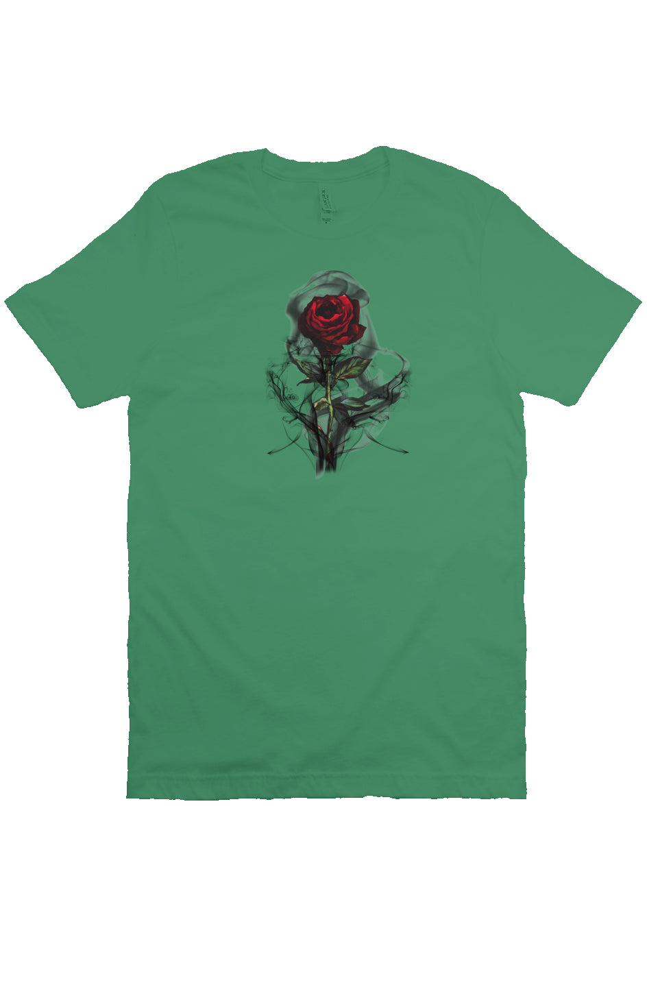 Smoking Rose Creme Ja T-Shirt