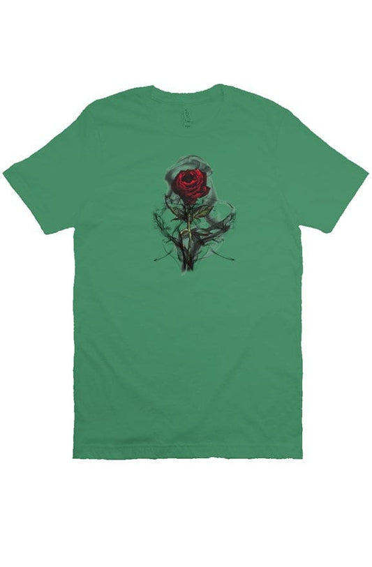 Smoking Rose Crème Ja T-Shirt