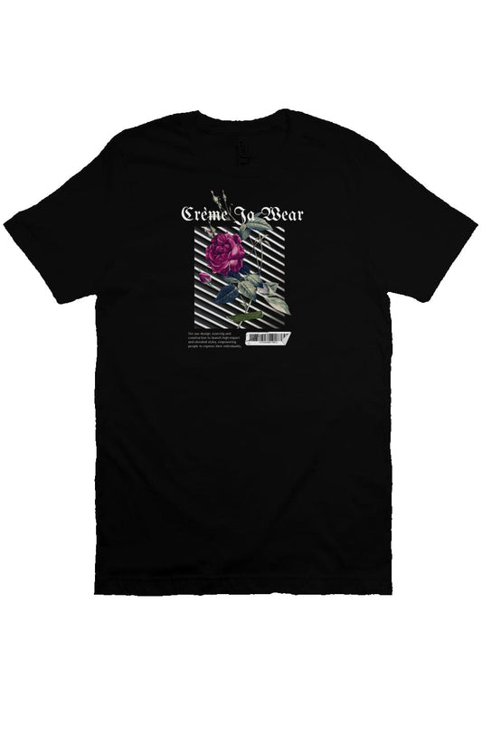 Black Roses Crème Tee 