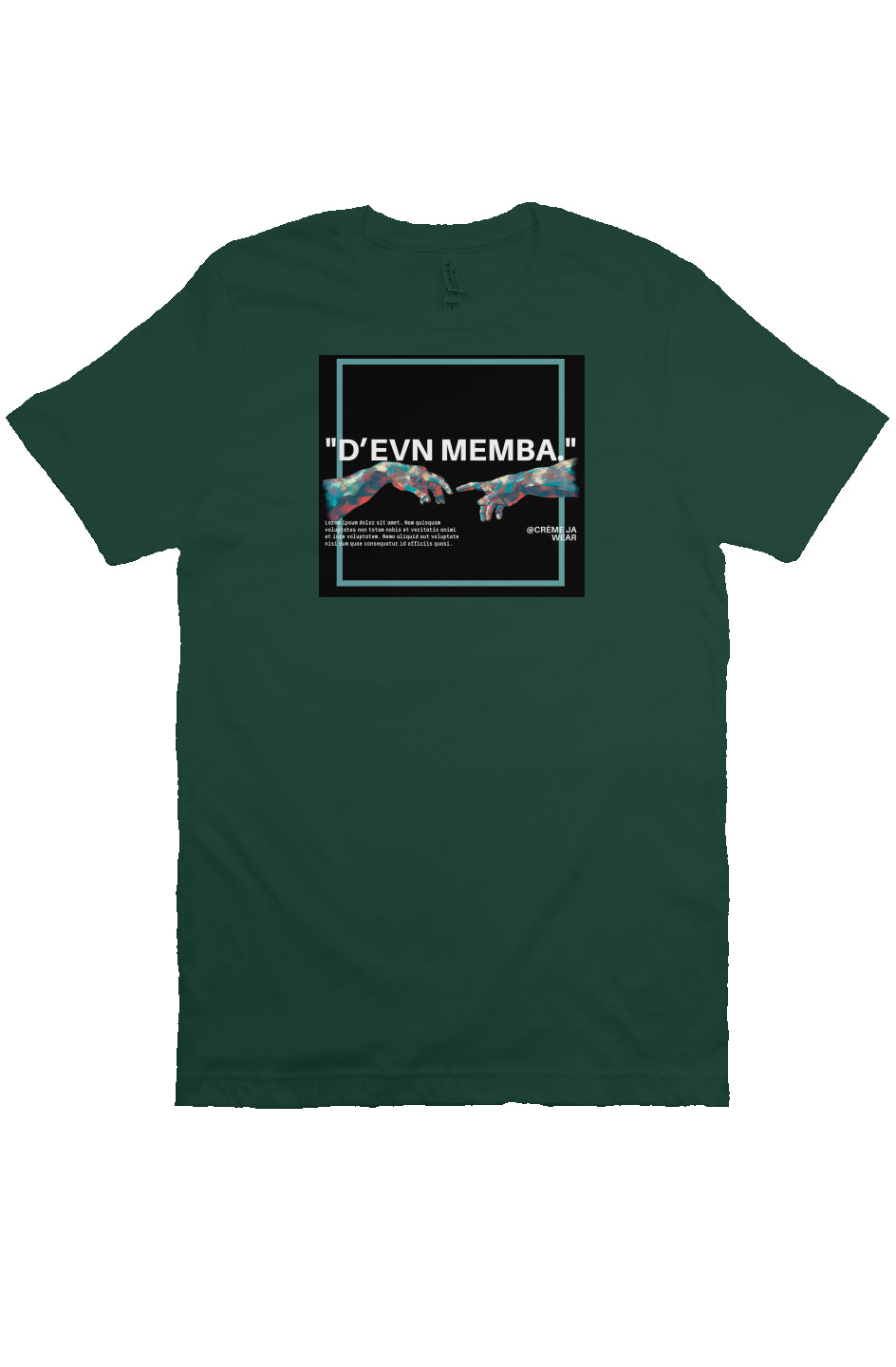 "D'even Memba" Creme Tee 