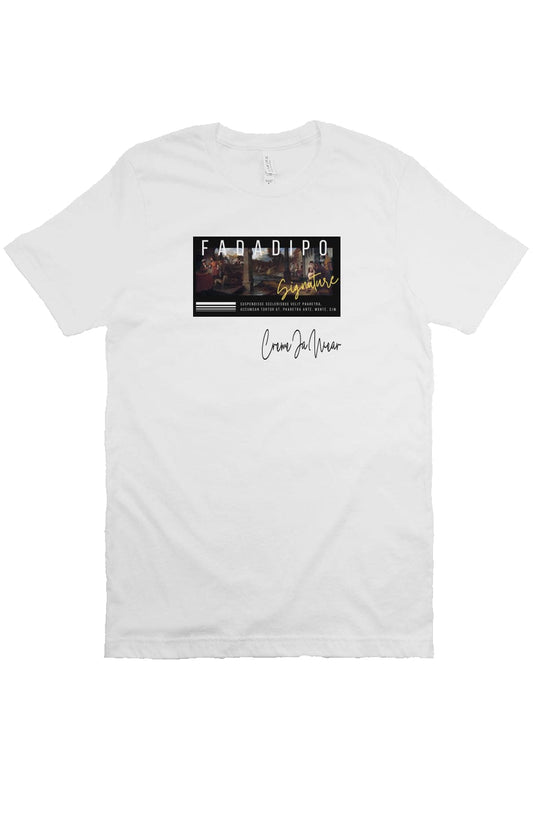 Signature Crème JA Tee