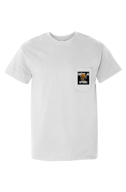 Heavy Cotton Crème Pocket T-Shirt