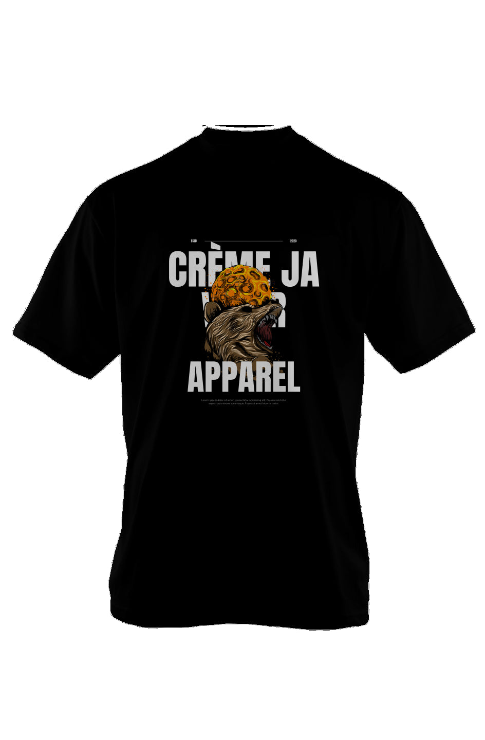 Dare to Bear Crème Ja Wear Oversized T Shirt