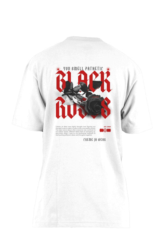Black Roses Oversized T Shirt