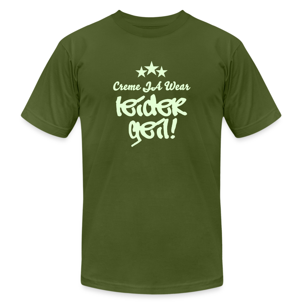 Glow In The Dark CJW T Shirt - olive