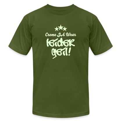 Glow In The Dark CJW T Shirt - olive