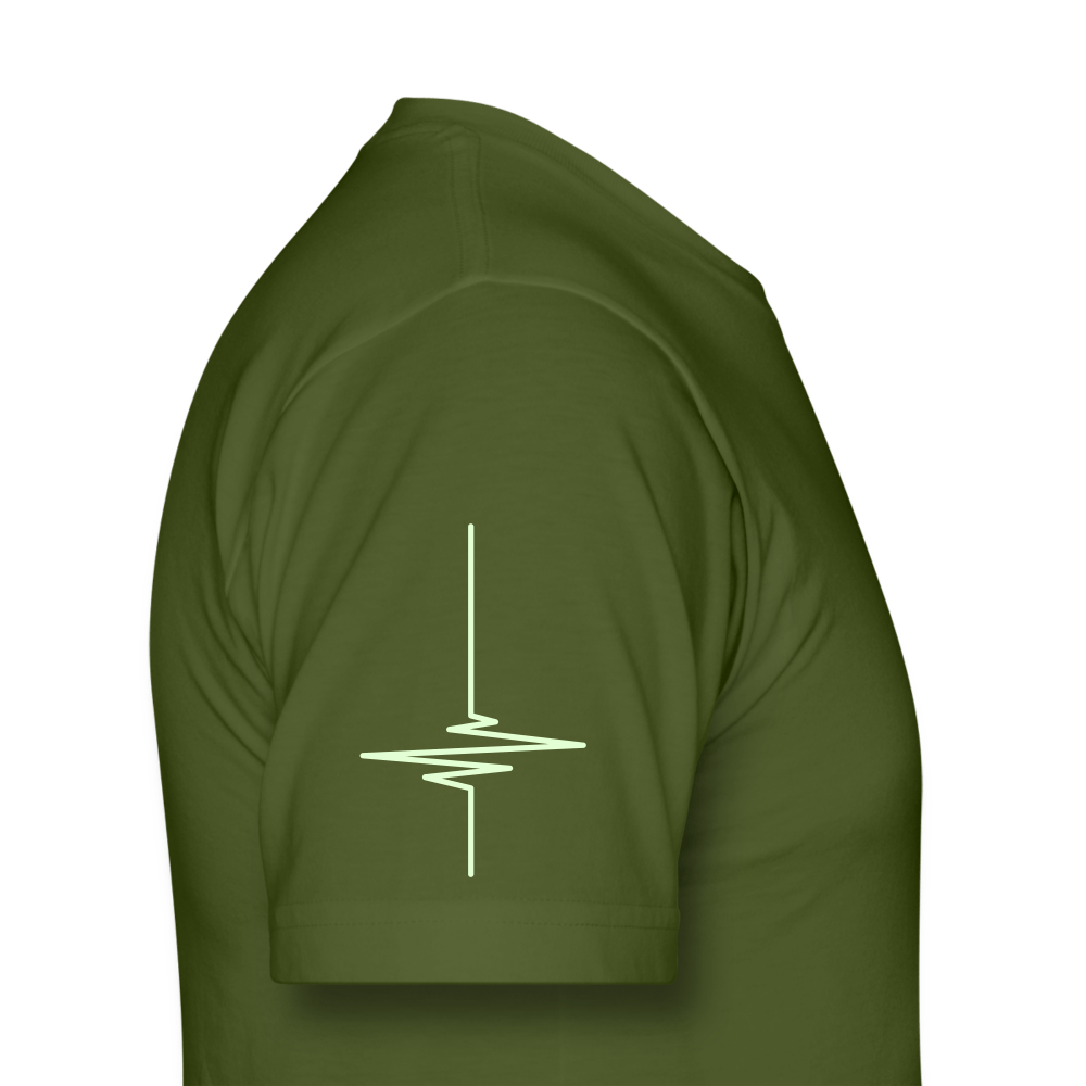 Glow In The Dark CJW T Shirt - olive