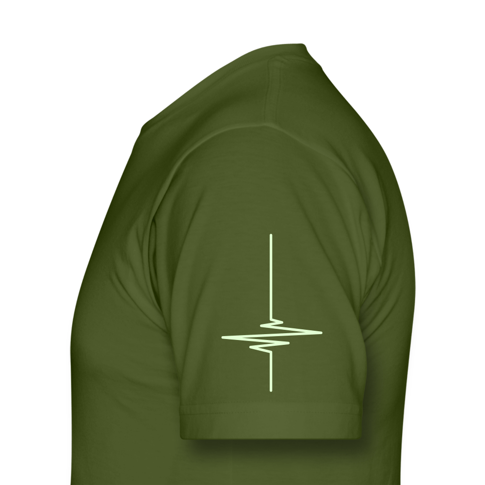 Glow In The Dark CJW T Shirt - olive