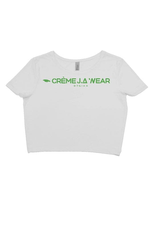 Crème crop top